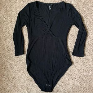 Forever 21 Ribbed Bodysuit